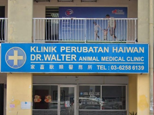 Dr. Walter Animal Medical Clinic (Taman Usahawan Kepong, Kuala Lumpur)