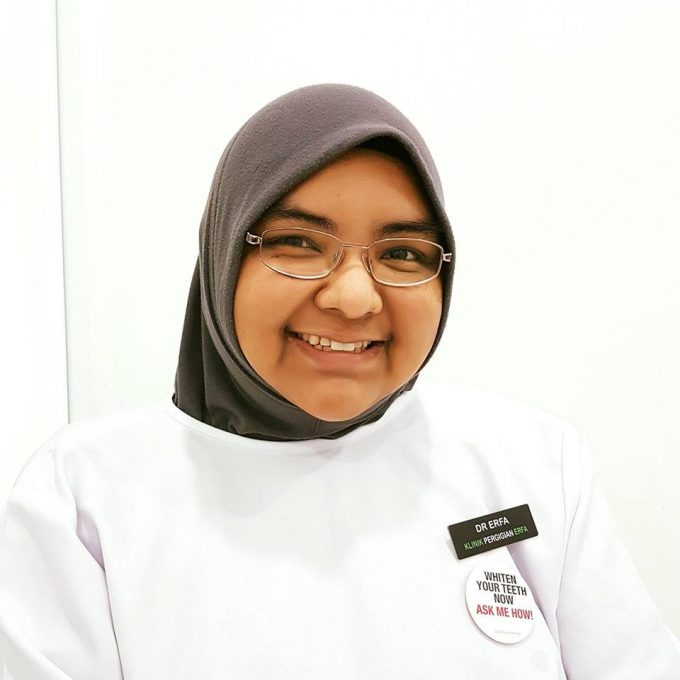 Dr. Erfa Binti Zainialdin (Dental Surgeon)