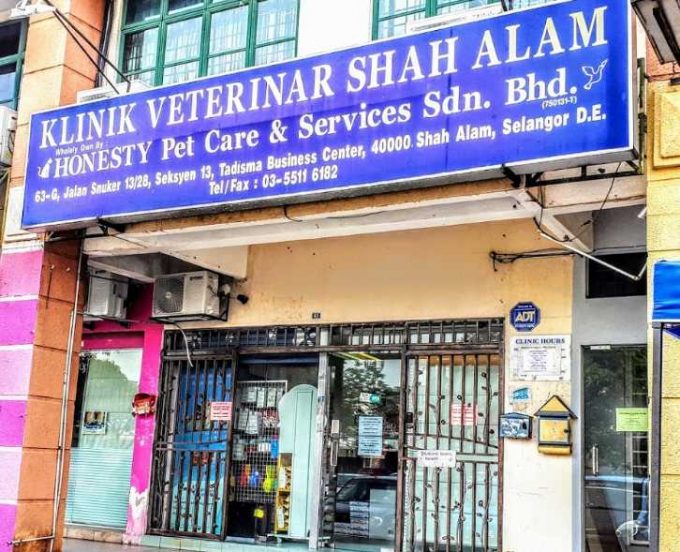 Klinik Veterinar Shah Alam (Seksyen 13, Shah Alam, Selangor)